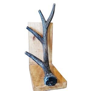 Antler Bookend Home Decor Country Farm Style Adult's Brown Collectible Style